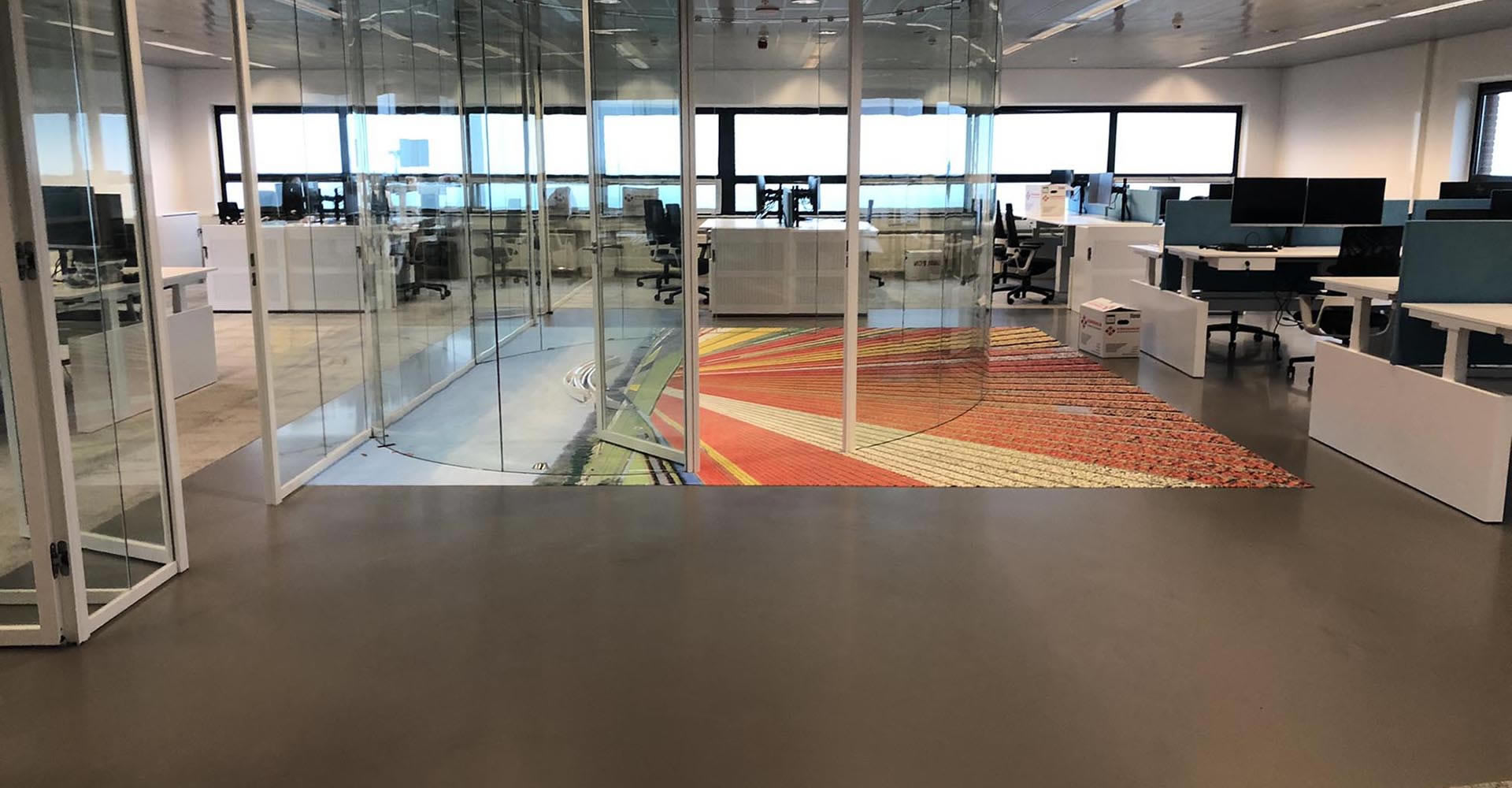 Gietvloer voor kantoren
